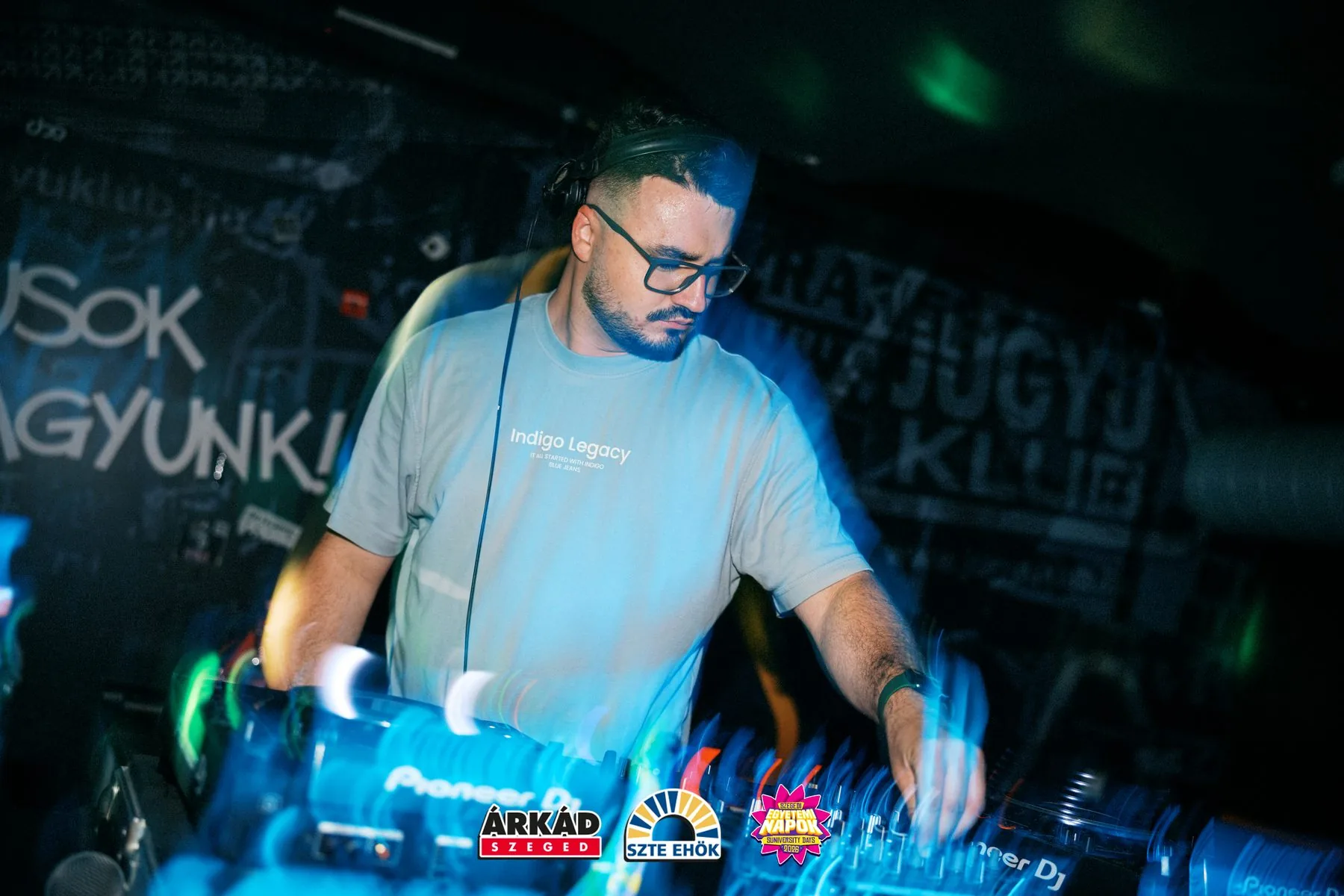 SZEN 2026 DJ fotózás szegedi egyetemi fesztiválon
